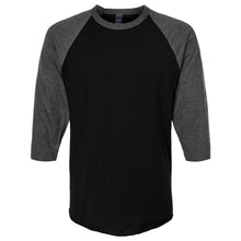 Load image into Gallery viewer, Lightweight Soft Fitted - 3/4 Sleeve Raglan T-Shirt - Tultex - TLX245