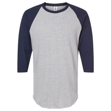 Load image into Gallery viewer, Lightweight Soft Fitted - 3/4 Sleeve Raglan T-Shirt - Tultex - TLX245