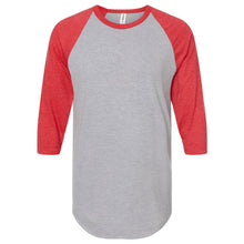Load image into Gallery viewer, Lightweight Soft Fitted - 3/4 Sleeve Raglan T-Shirt - Tultex - TLX245