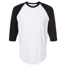 Load image into Gallery viewer, Lightweight Soft Fitted - 3/4 Sleeve Raglan T-Shirt - Tultex - TLX245