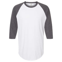Load image into Gallery viewer, Lightweight Soft Fitted - 3/4 Sleeve Raglan T-Shirt - Tultex - TLX245