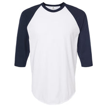 Load image into Gallery viewer, Lightweight Soft Fitted - 3/4 Sleeve Raglan T-Shirt - Tultex - TLX245
