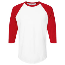 Load image into Gallery viewer, Lightweight Soft Fitted - 3/4 Sleeve Raglan T-Shirt - Tultex - TLX245