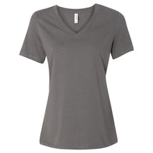 Load image into Gallery viewer, Midweight Soft Relaxed - Short Sleeve V-neck T-Shirt - Bella + Canvas - BC6405