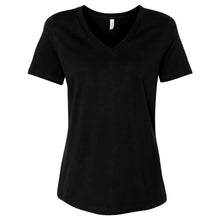 Load image into Gallery viewer, Midweight Soft Relaxed - Short Sleeve V-neck T-Shirt - Bella + Canvas - BC6405