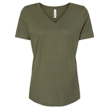 Load image into Gallery viewer, Midweight Soft Relaxed - Short Sleeve V-neck T-Shirt - Bella + Canvas - BC6405