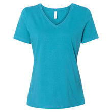 Load image into Gallery viewer, Midweight Soft Relaxed - Short Sleeve V-neck T-Shirt - Bella + Canvas - BC6405
