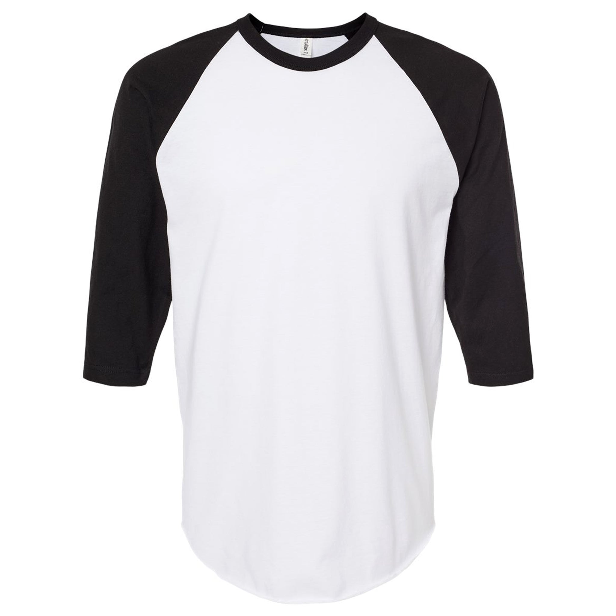 Lightweight Soft Fitted - 3/4 Sleeve Raglan T-Shirt - Tultex