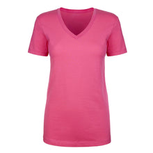 Load image into Gallery viewer, Midweight Soft Fitted - Short Sleeve V-neck T-Shirt - Next Level - NL1540
